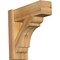 Ekena Millwork Olympic Block Rough Sawn Outlooker, Western Red Cedar, 6"W x 16"D x 16"H OUT06X16X16OLY05RWR - alternate 1